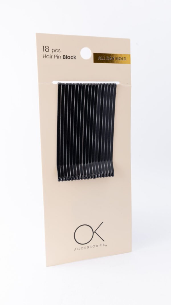 18pcs Hair Pin Black